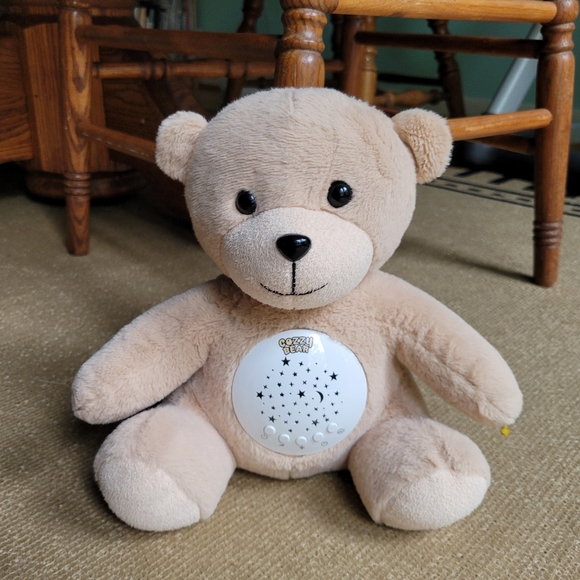 Cozzy Bear Baby Soother Lullabies Star Projector Cry Sensor - Picture 7 of 10